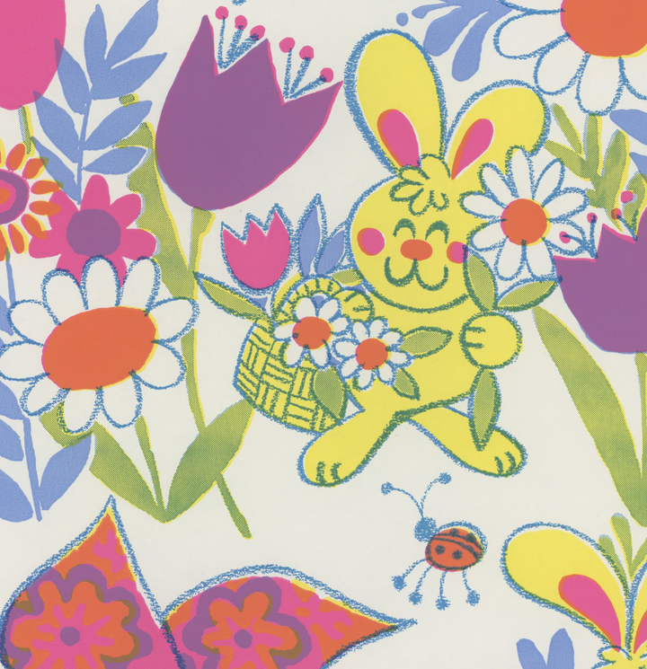 Mod Bunny Vintage Paper