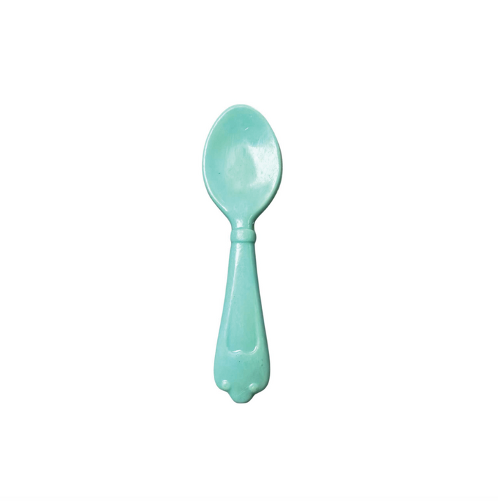 Vintage Blue Baby Spoon Decoration